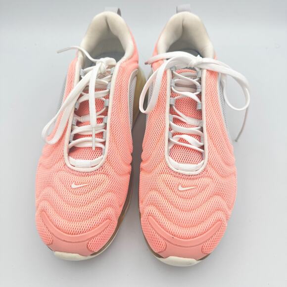 Nike Air Max 720 Women’s 7.5 Bleached Coral Pink Running Fitness Athletic Shoes - Picture 3 of 8